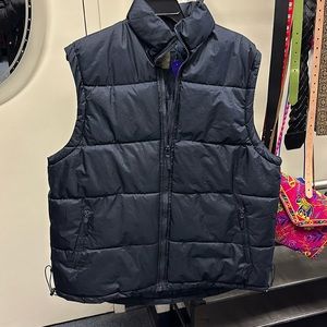 💜BTL Blue Puffer Vest 3X